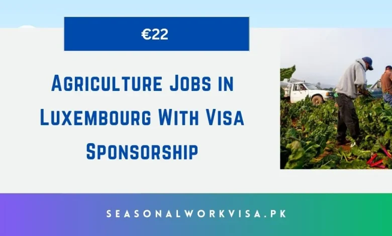 Agriculture Jobs in Luxembourg