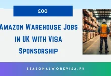 Amazon Warehouse Jobs in UK with Visa Sponsorship