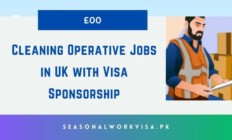 Cleaning Operative Jobs in UK