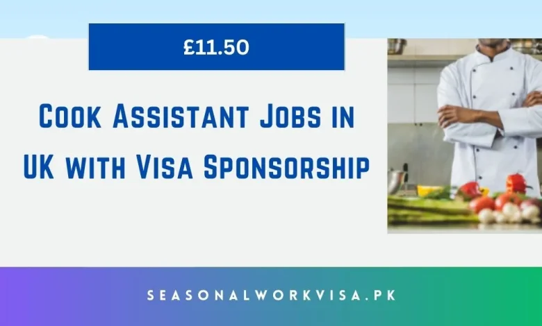 Cook Assistant Jobs in UK