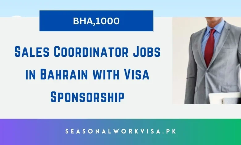 Sales Coordinator Jobs in Bahrain