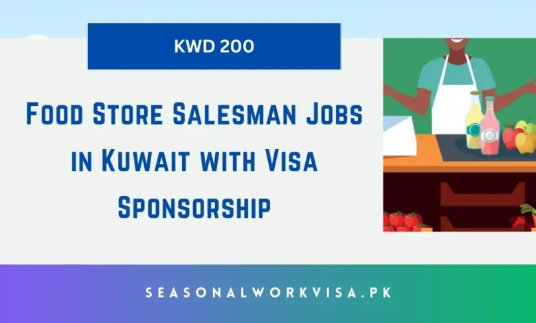 Food Store Salesman Jobs in Kuwait
