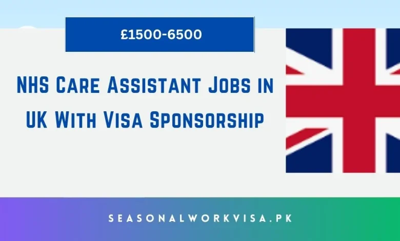NHS Care Assistant Jobs in UK With Visa Sponsorship 1 NHS Care Assistant Jobs in UK
