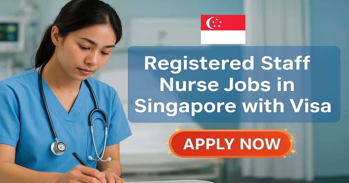 Registered Staff Nurse Jobs in Singapore with Visa