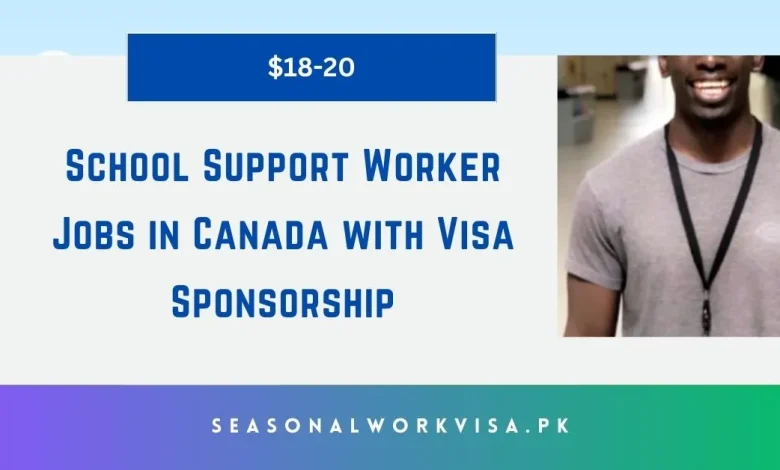 School Support Worker Jobs in Canada