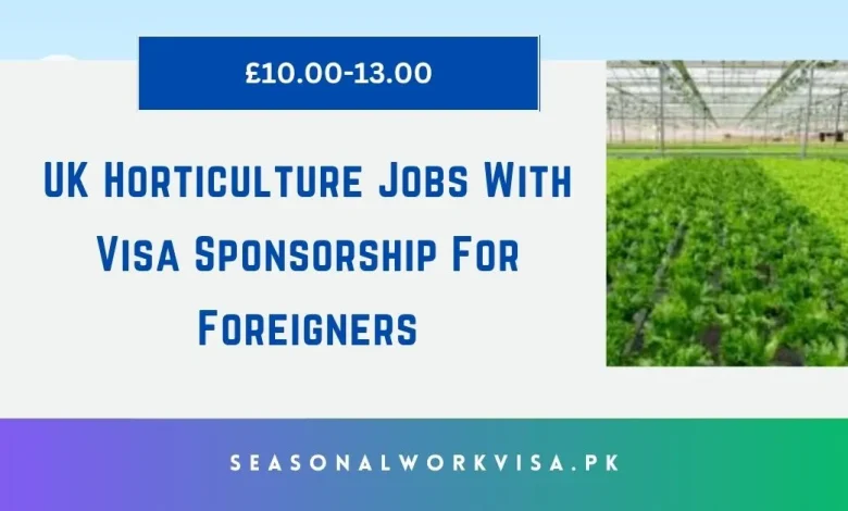UK Horticulture Jobs