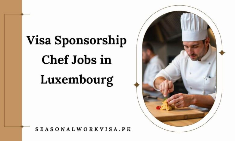 Visa Sponsorship Chef Jobs in Luxembourg 2025 - Apply Now 1 Visa Sponsorship Chef Jobs in Luxembourg
