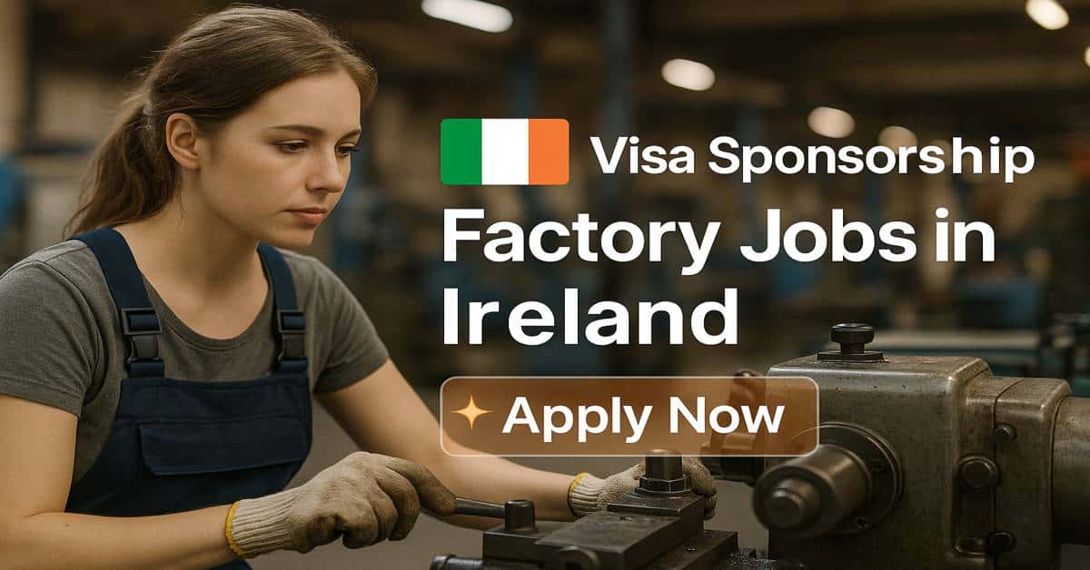 Visa Sponsorship Factory Jobs in Ireland 2025 - Apply Now 1 Visa Sponsorship Factory Jobs in Ireland