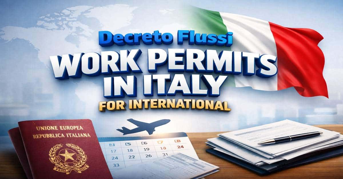 Decreto Flussi Work Permits in Italy for International