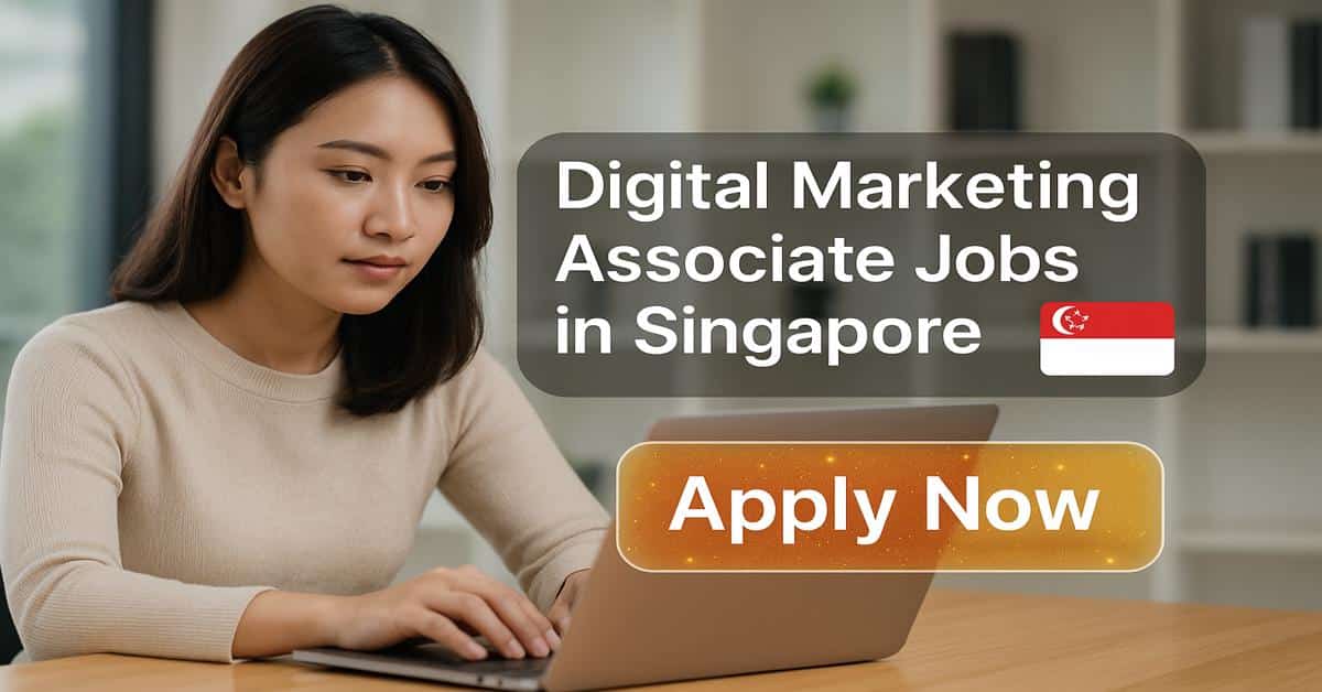 Digital Marketing Associate Jobs in Singapore 2025 1 Digital Marketing Associate Jobs in Singapore