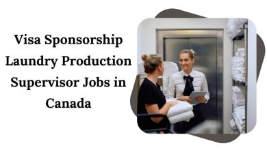 Visa Sponsorship Laundry Production Supervisor Jobs in Canada
