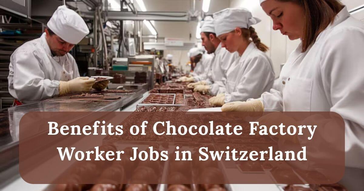 Chocolate Factory Worker Jobs in Switzerland with Visa 2025 - Apply Now 2 Benefits of Chocolate Factory Worker Jobs in Switzerland