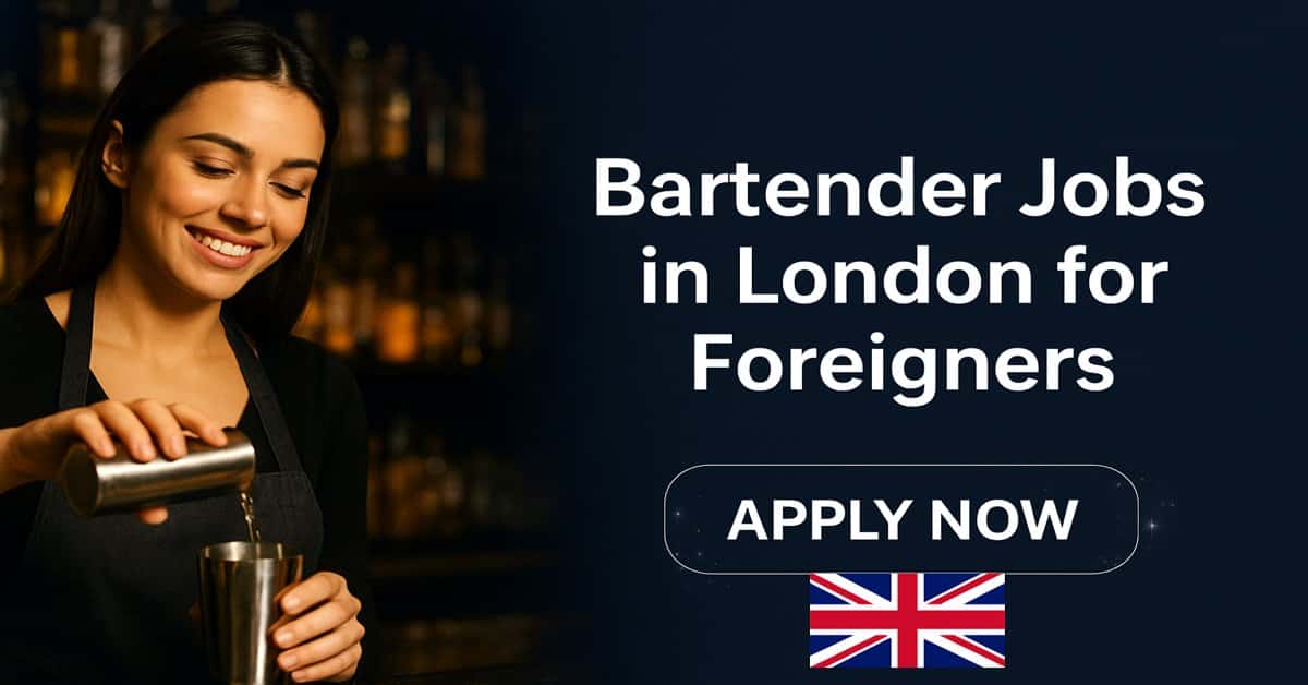 Bartender Jobs in London for Foreigners 2025 - Check Here 1 Bartender Jobs in London for Foreigners