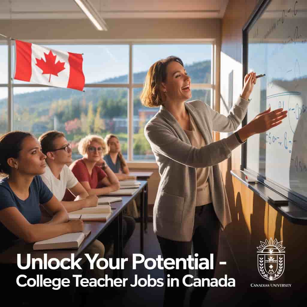 College Teacher Jobs in Canada with Visa Sponsorship 2025 2 College Teacher Jobs in Canada