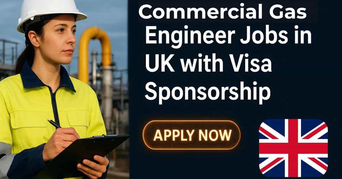 Commercial Gas Engineer Jobs in UK with Visa Sponsorship 1 Commercial Gas Engineer Jobs in UK with Visa Sponsorship