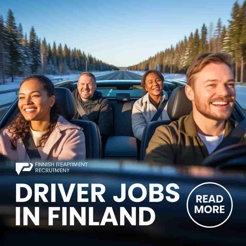 Driver Jobs in Finland with Visa Sponsorship 2025 - View Now 2 Driver Jobs in Finland