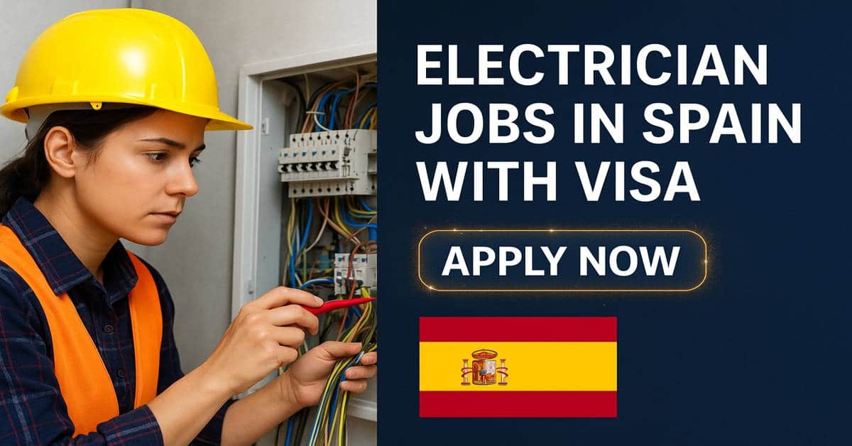 Electrician Jobs in Spain with Visa
