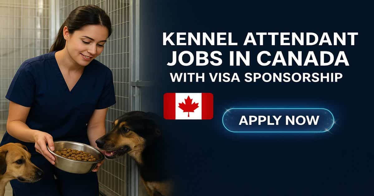 Kennel Attendant Jobs in Canada with Visa Sponsorship 2025 1 Kennel Attendant Jobs in Canada with Visa Sponsorship