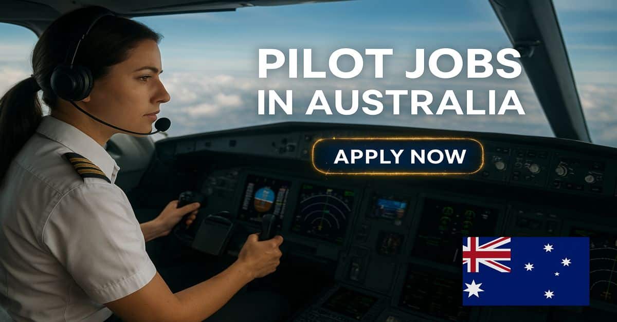 Pilot Jobs in Australia 2025 - Immediate Apply 1 Pilot Jobs in Australia