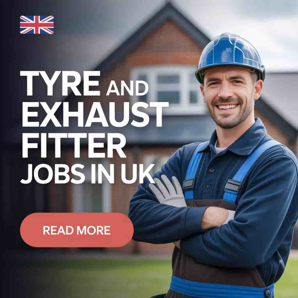 Tyre and exhaust fitter Jobs in UK with Visa Sponsorship 2 Tyre and exhaust fitter Jobs in UK