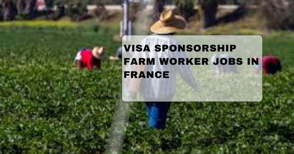 Visa Sponsorship Farm Worker Jobs in France 2025 - Apply Now 1 Visa Sponsorship Farm Worker Jobs in France