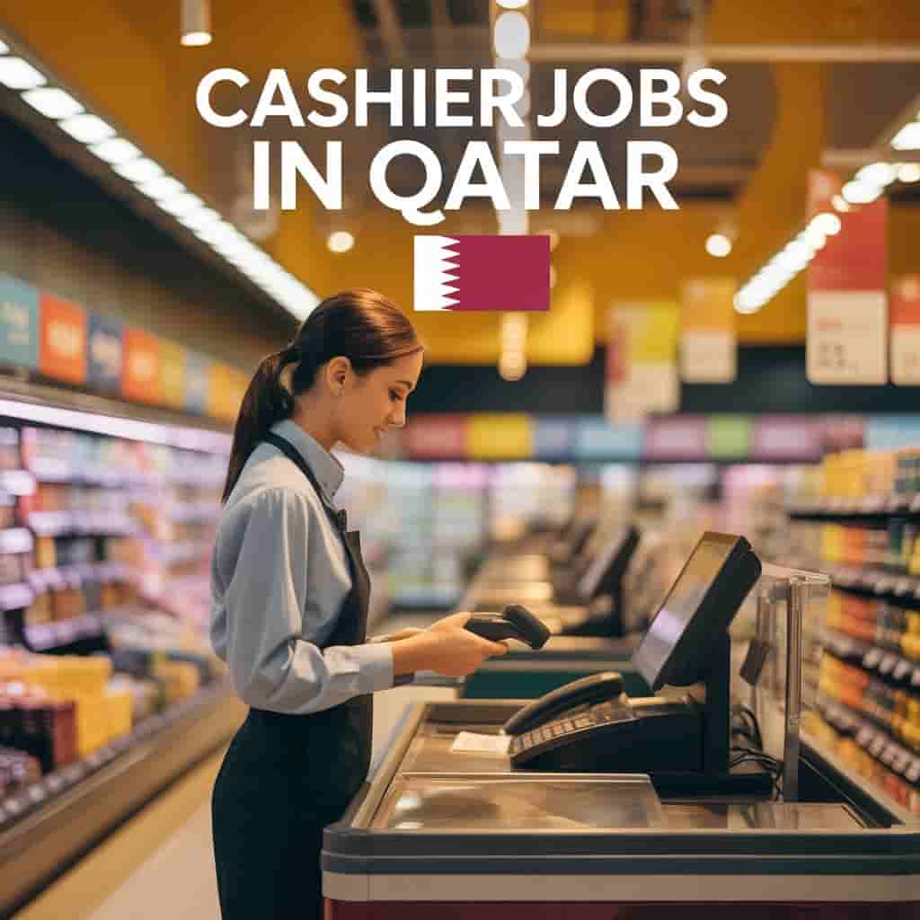 Cashier Jobs in Qatar with Visa Sponsorship 2025 2 Cashier Jobs in Qatar