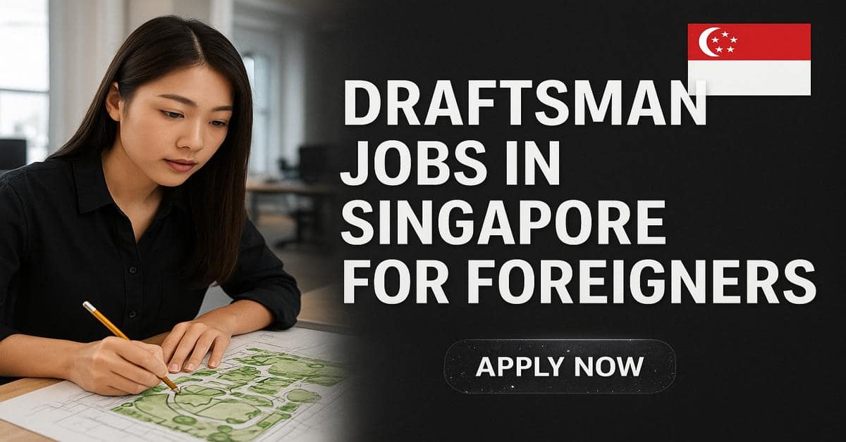 Draftsman Jobs in Singapore for Foreigners 2025 1 Draftsman Jobs in Singapore for Foreigners