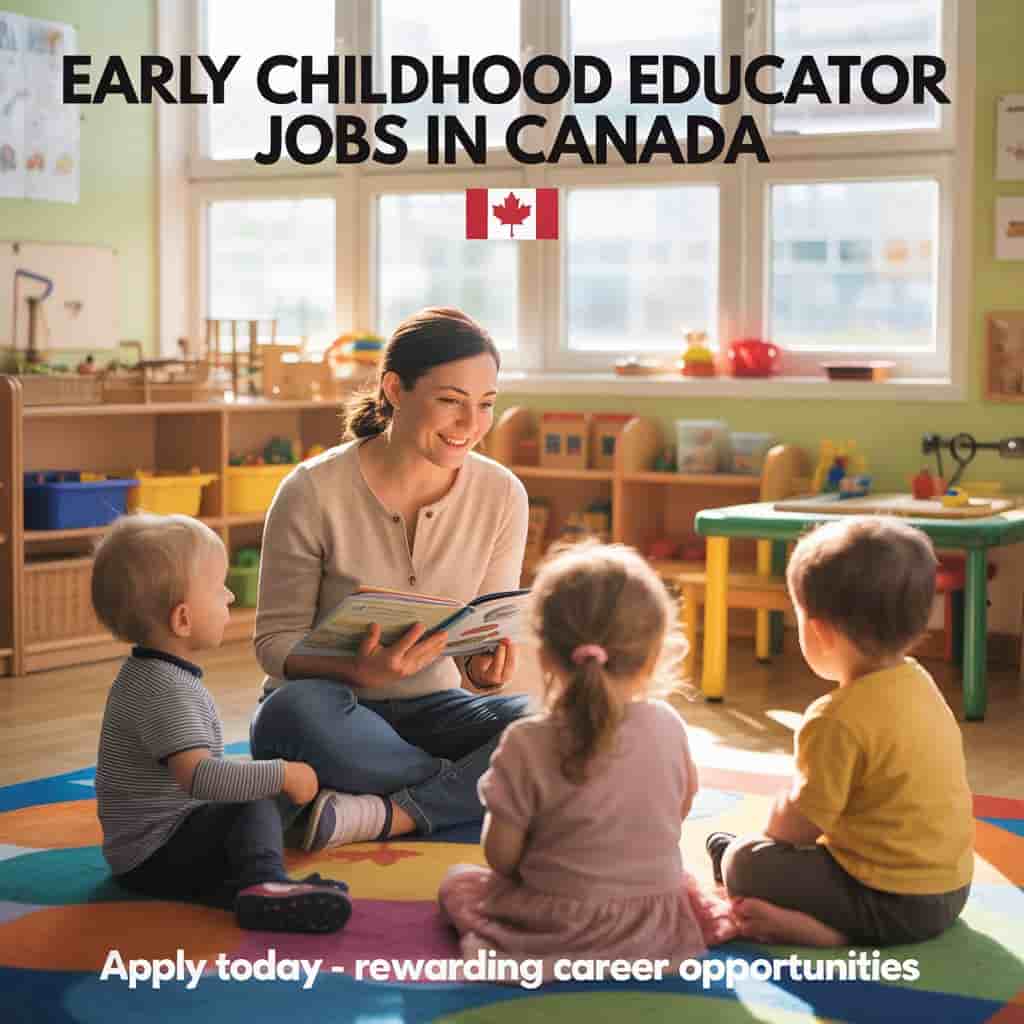 Early Childhood Educator Jobs in Canada with Visa 2025 2 Early Childhood Educator Jobs in Canada