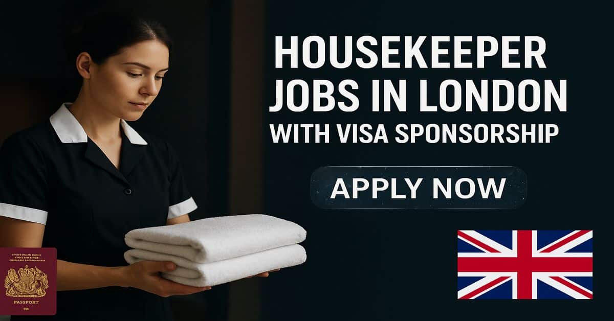 Housekeeper Jobs in London with Visa Sponsorship 2025 1 Housekeeper Jobs in London with Visa Sponsorship