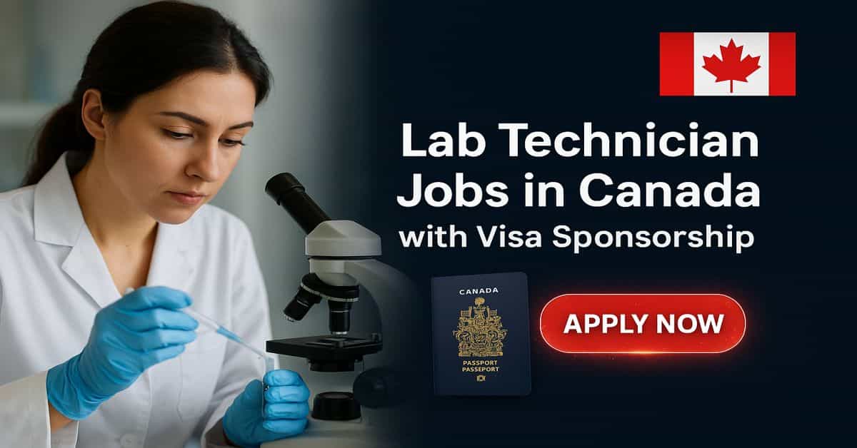 Lab Technician Jobs in Canada with Visa Sponsorship 2025 1 Lab Technician Jobs in Canada with Visa Sponsorship