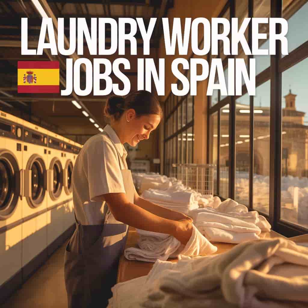 Visa Sponsorship Laundry Worker Jobs in Spain 2025 2 Laundry Worker Jobs in Spain
