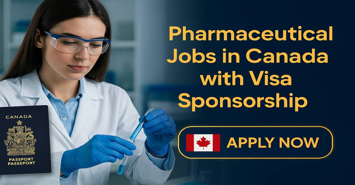 Pharmaceutical Jobs in Canada with Visa Sponsorship