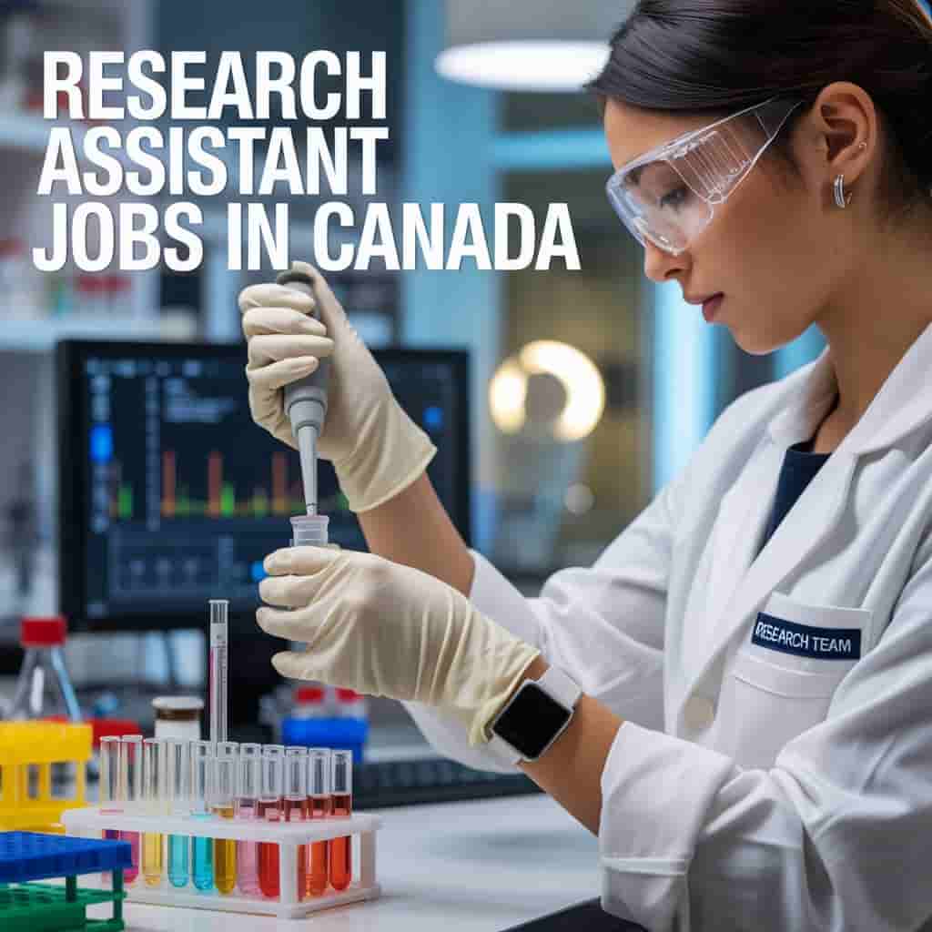 Research Assistant Jobs in Canada with Visa Sponsorship 2025 2 Research Assistant Jobs in Canada