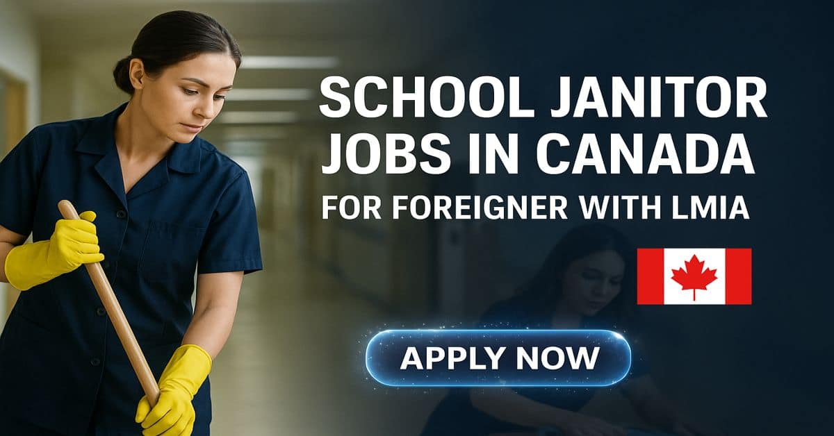 School Janitor Jobs in Canada for Foreigner with LMIA 2025 1 School Janitor Jobs in Canada for Foreigner with LMIA