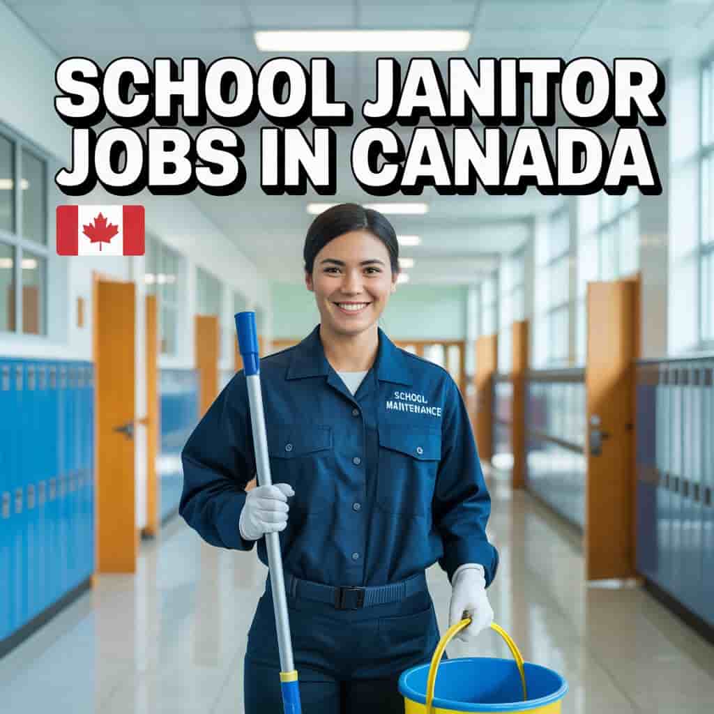 School Janitor Jobs in Canada for Foreigner with LMIA 2025 2 School Janitor Jobs in Canada