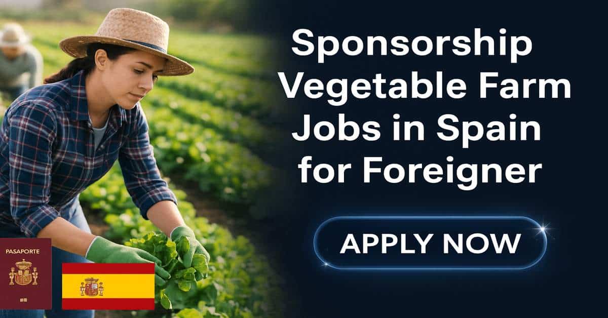 Sponsorship Vegetable Farm Jobs in Spain for Foreigner 2025 1 Sponsorship Vegetable Farm Jobs in Spain for Foreigner