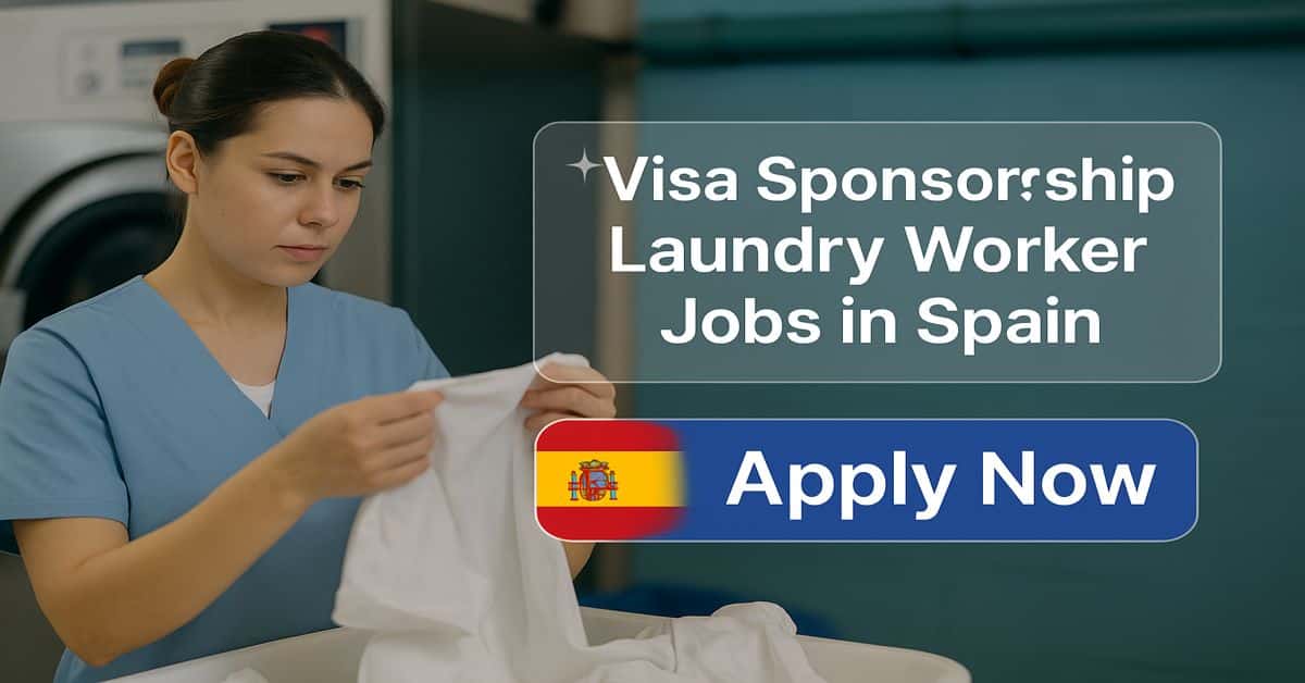 Visa Sponsorship Laundry Worker Jobs in Spain 2025 1 Visa Sponsorship Laundry Worker Jobs in Spain