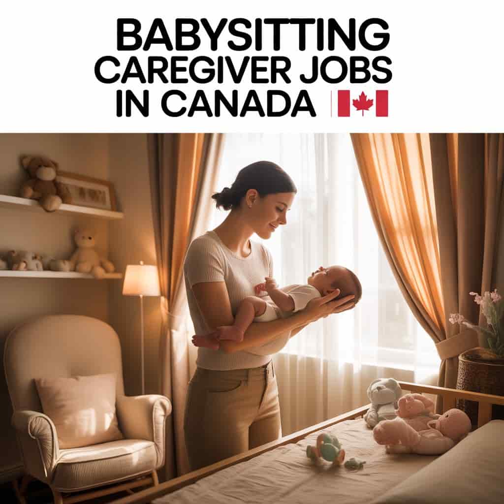 Babysitting Caregiver Jobs in Canada for Foreigner 2026 2 Babysitting Caregiver Jobs in Canada