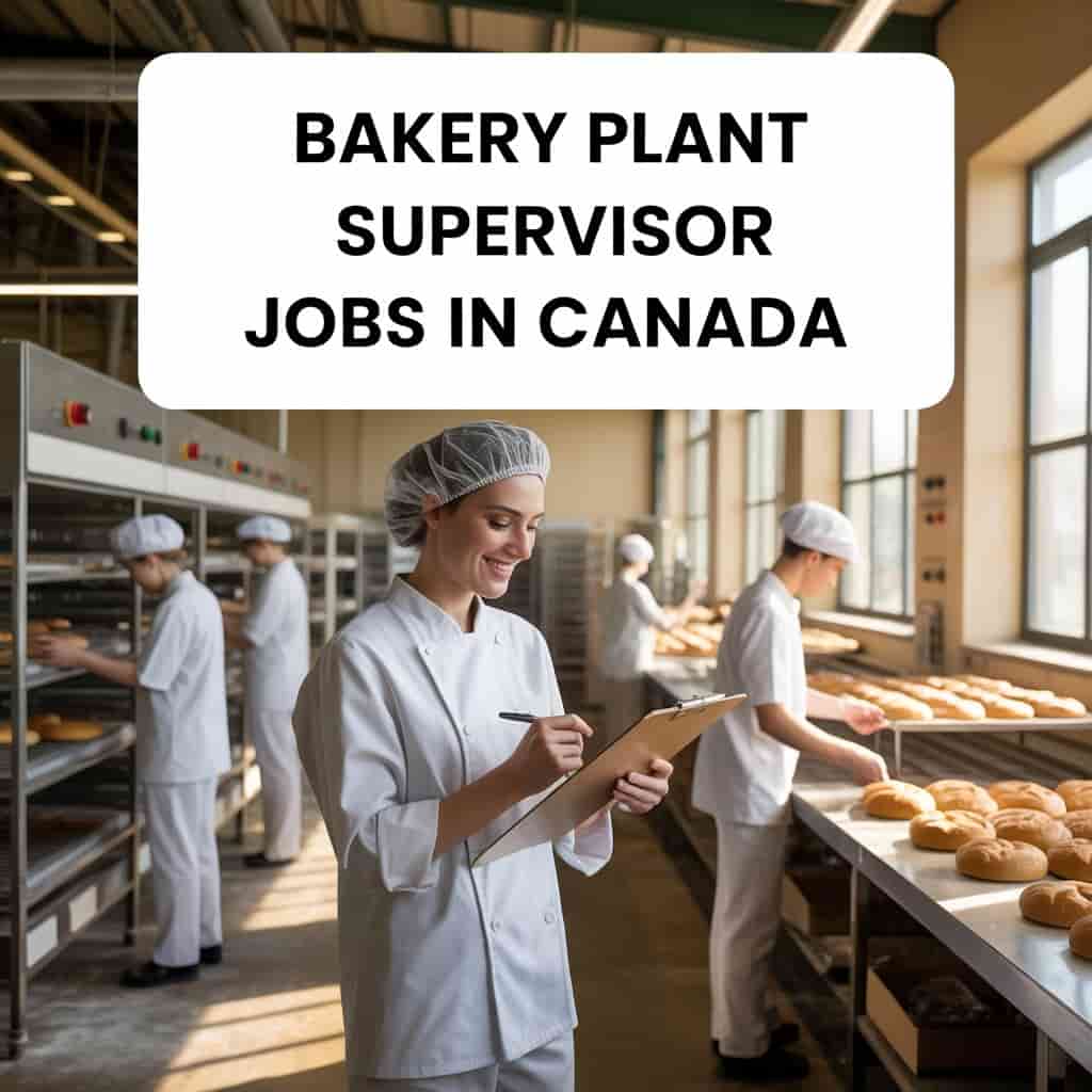 Bakery Plant Supervisor Jobs in Canada