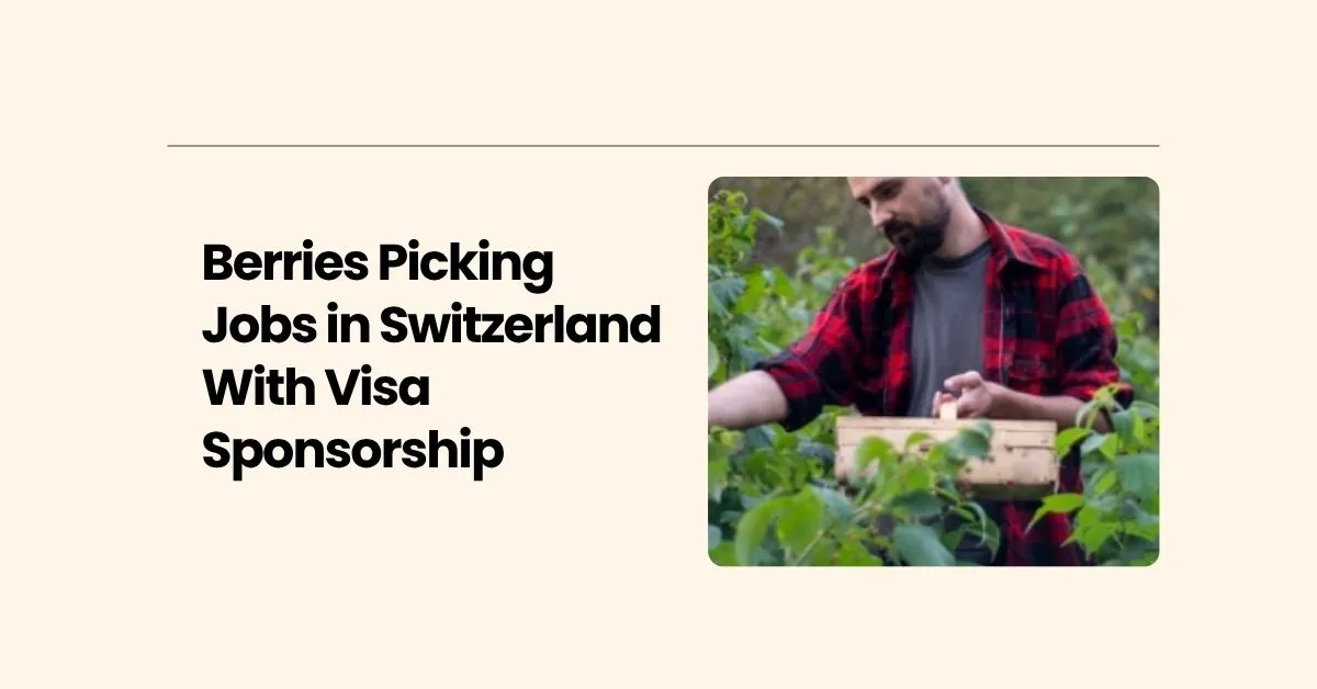Berries Picking Jobs in Switzerland