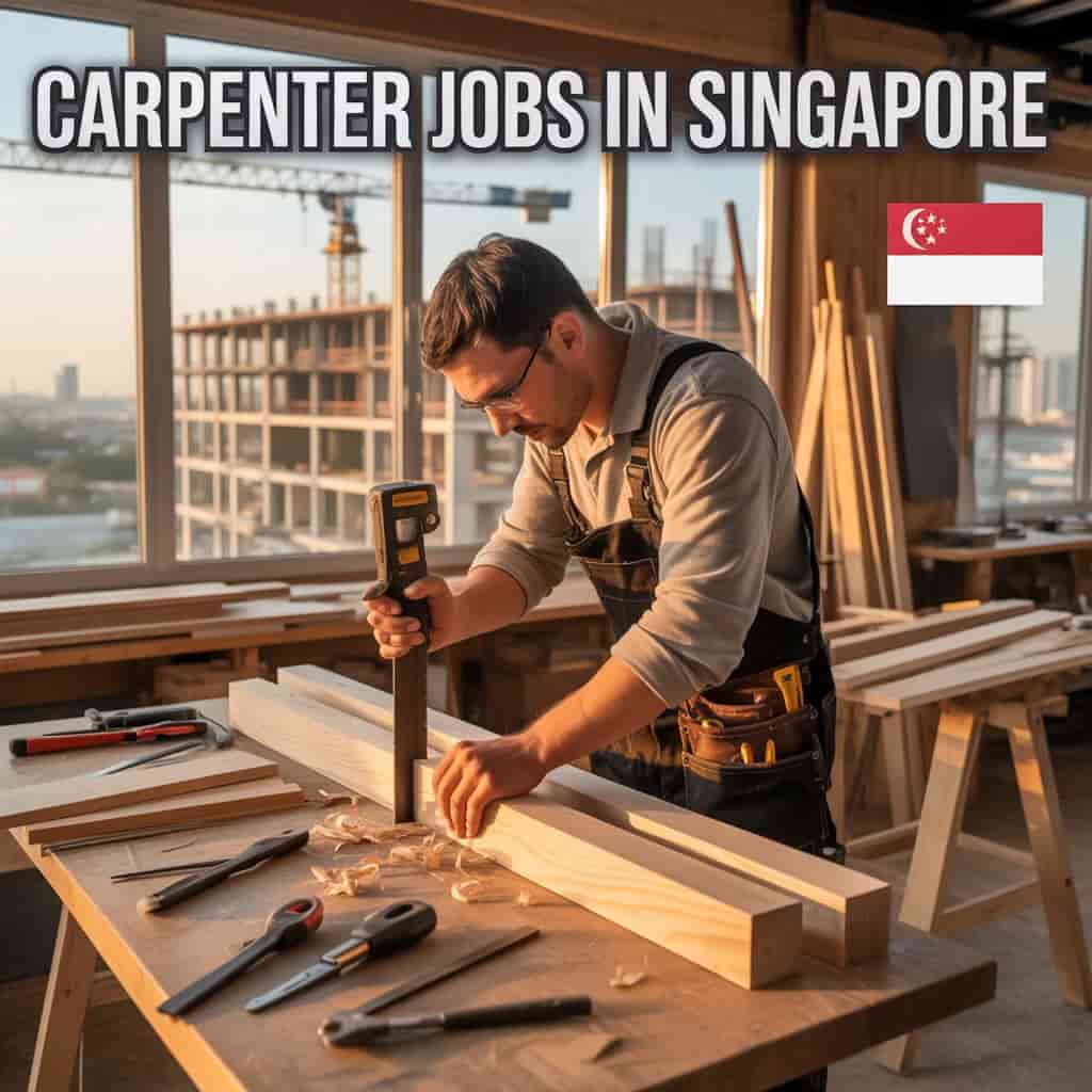Carpenter Jobs in Singapore with Visa Sponsorship 2025 2 Carpenter Jobs in Singapore