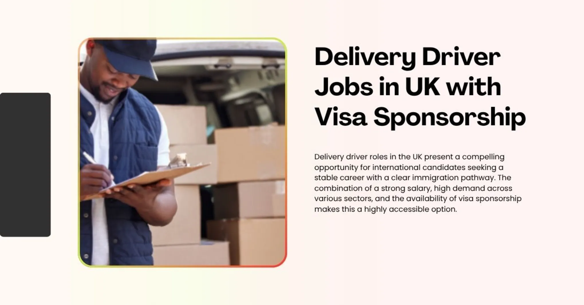 Delivery Driver Jobs in UK