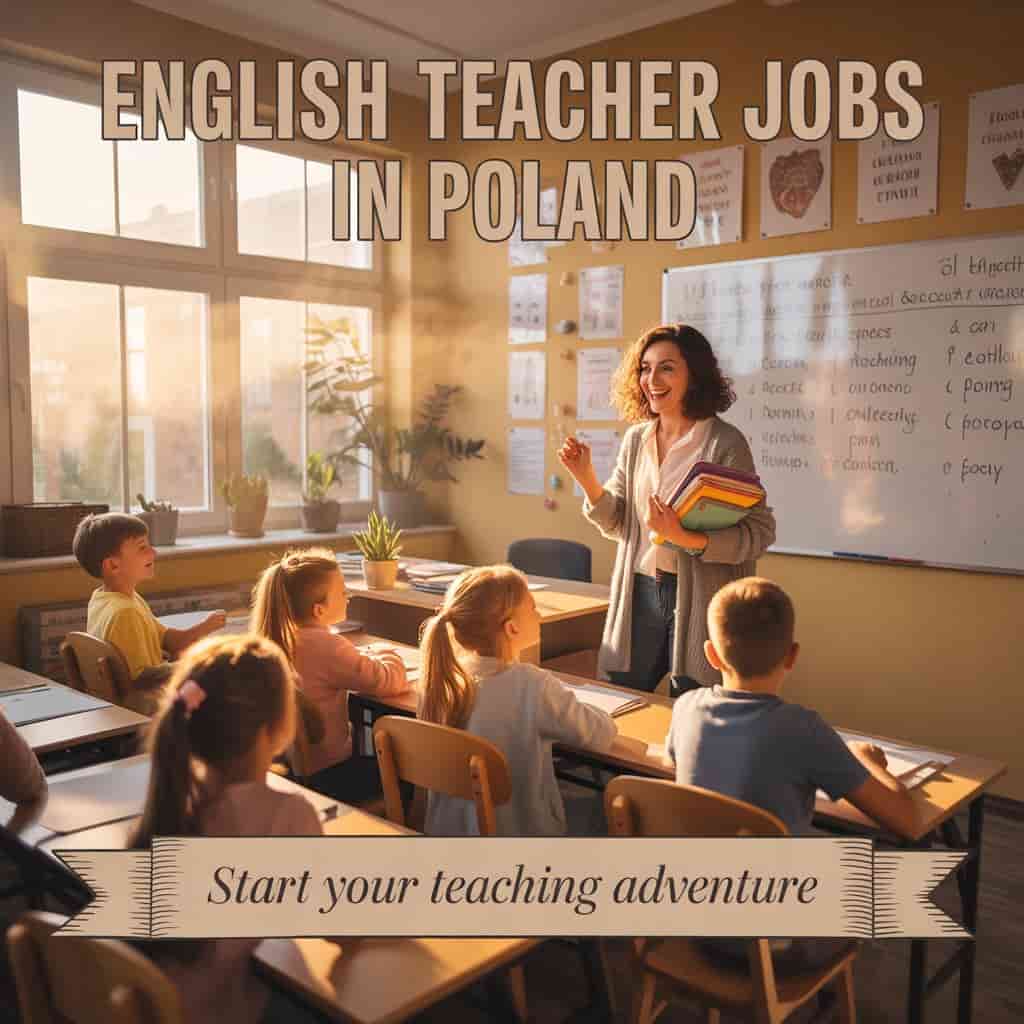 English Teacher Jobs in Poland with Visa Sponsorship 2026 2 English Teacher Jobs in Poland