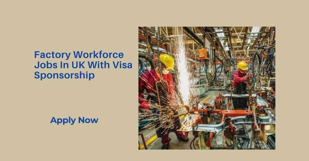 Factory Workforce Jobs In UK With Visa Sponsorship 2026 1 Factory Workforce Jobs In UK With Visa Sponsorship