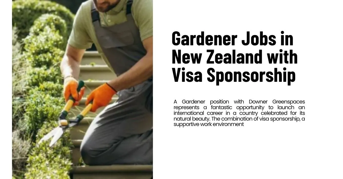 Gardener Jobs in New Zealand