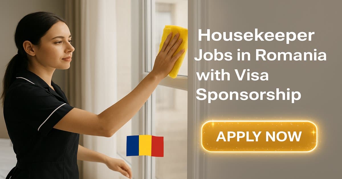 Housekeeper Jobs in Romania with Visa Sponsorship