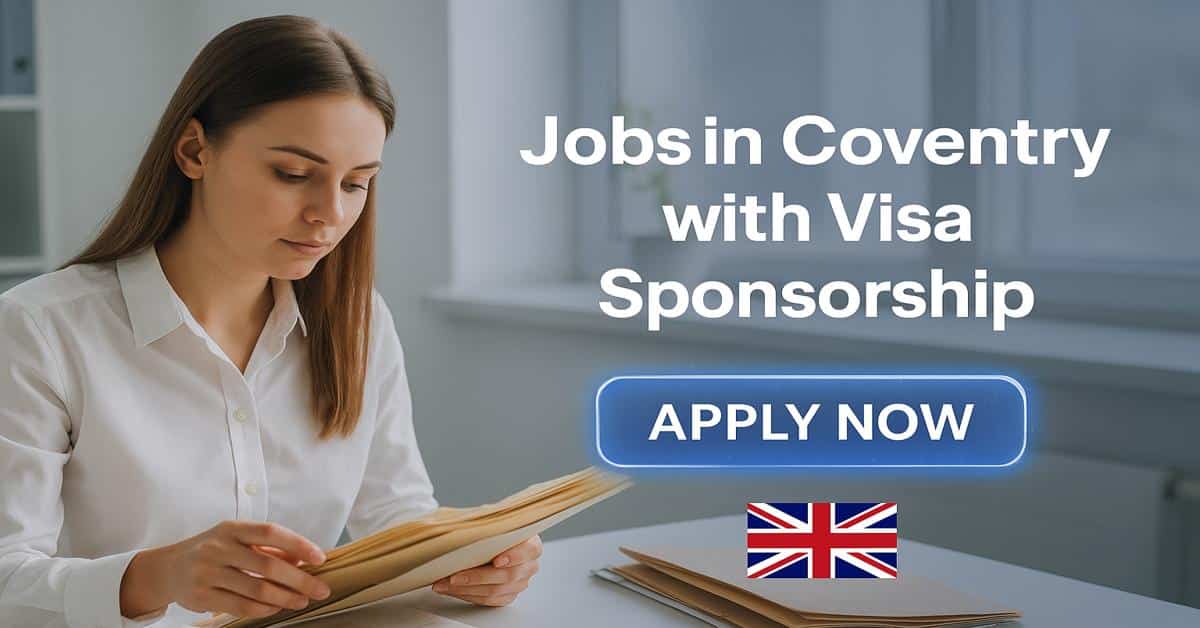 Jobs in Coventry with Visa Sponsorship