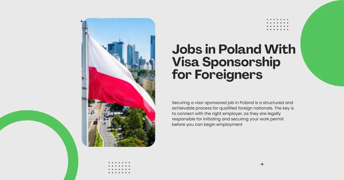 Jobs in Poland With Visa Sponsorship for Foreigners 4 Jobs in Poland