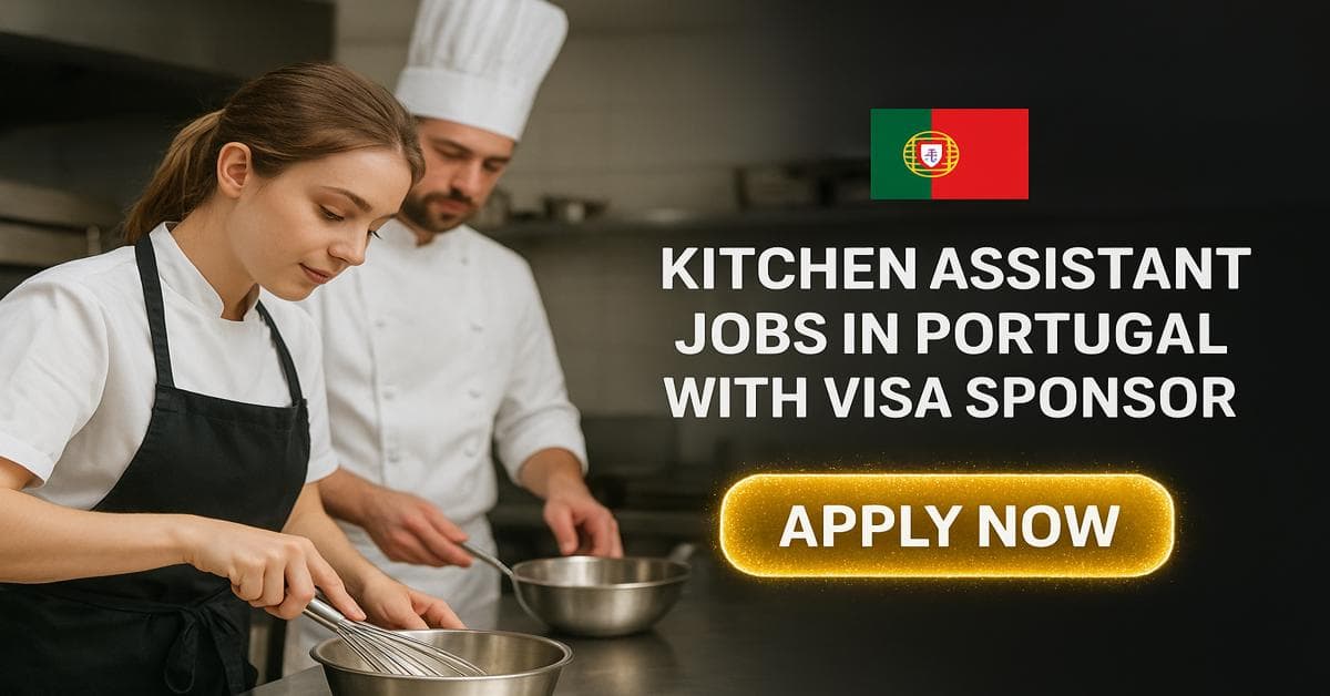 Kitchen Assistant Jobs in Portugal with Visa Sponsor