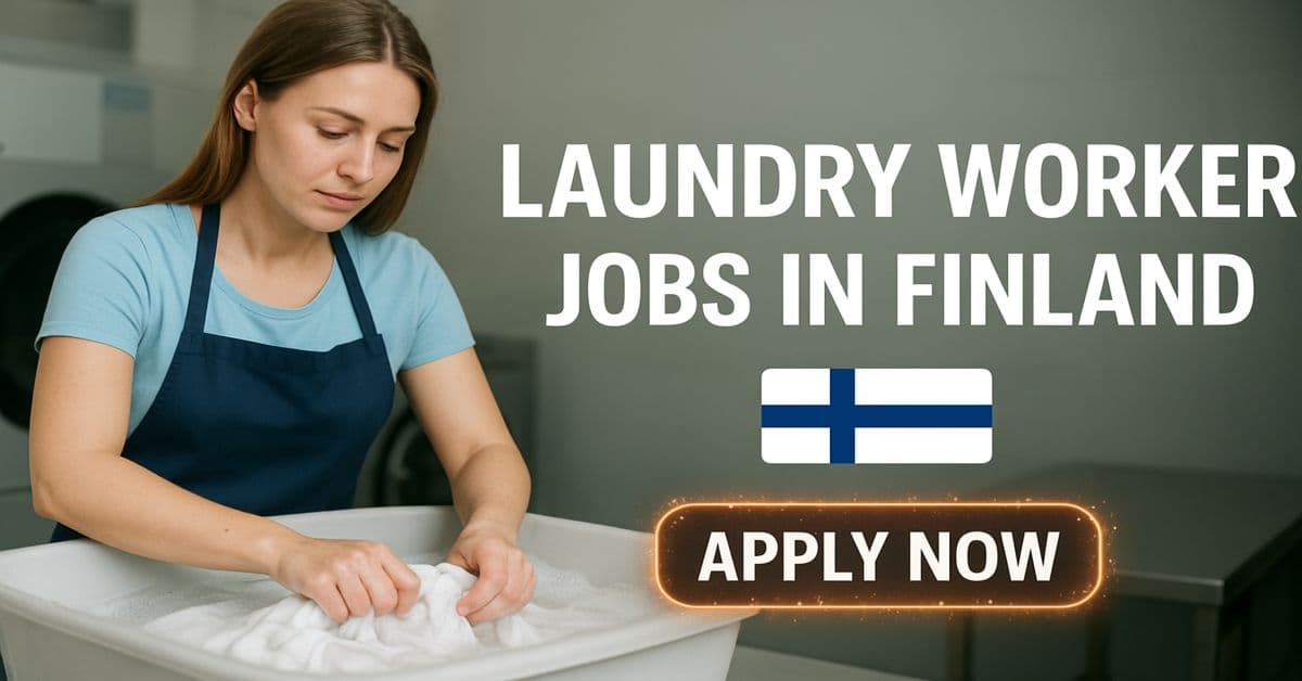 Laundry Worker Jobs in Finland with Visa Sponsor